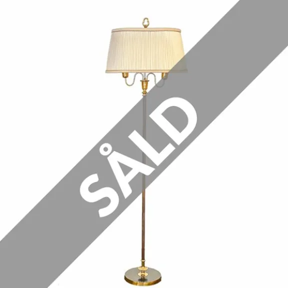 Golvlampa Zenith, Mässing