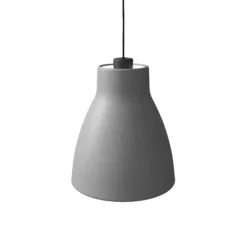 Gong pendel D250 concrete/svart struktur