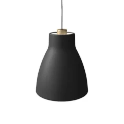Gong pendel D250 svart struktur/gold