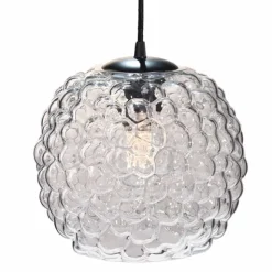 Grape pendel klarglas, Ø25cm