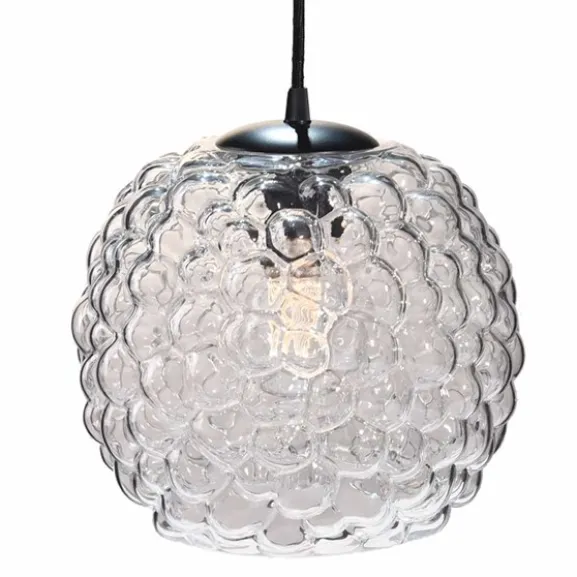 Grape pendel klarglas, Ø25cm