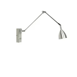 Guru vägglampa LED, aluminium/krom 60cm
