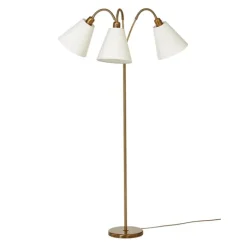 Haga golvlampa trearmad, oxid 140cm
