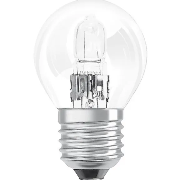Halogen klot klar E27, 28W(40W)