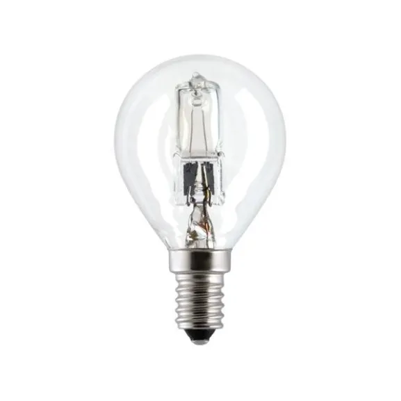Halogen klot klar E14, 42W(60W)