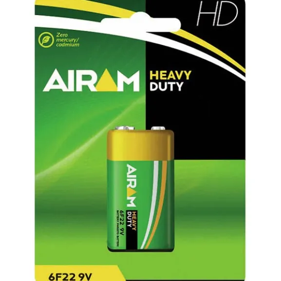 Heavy duty batteri 6F22 9V