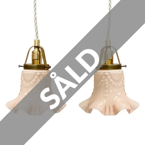 Heylin fönsterlampa, rosa