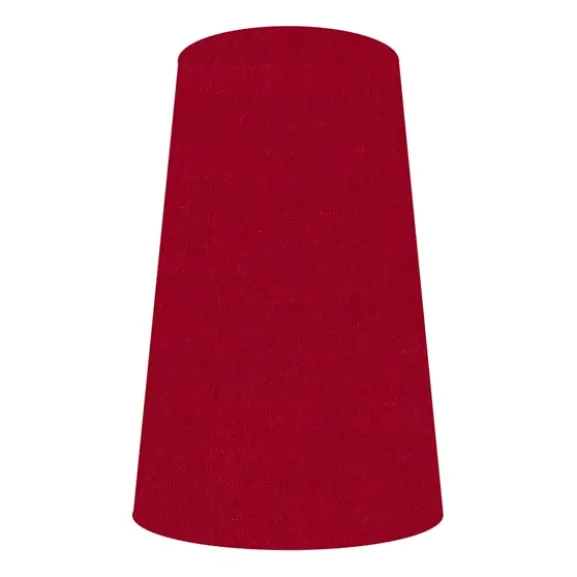 Hilda lampskärm 17 Ruskin Crimson