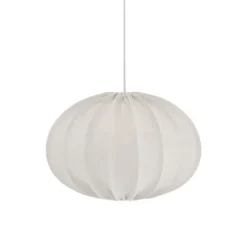 Hilma Takskärm Lin Natur/vit 40cm