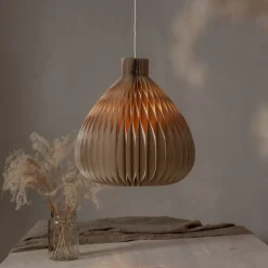 Hängande dekoration Honeycomb Beige 40cm