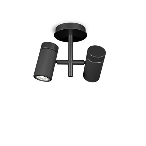 Holder spotlight 2 svart GU10