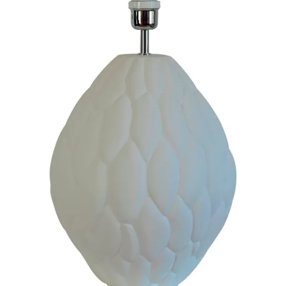 Honeycomb Lampfot White 28cm