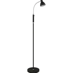 HUDSON Golvlampa LED 1L GU10, Svart