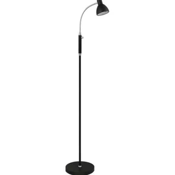 HUDSON Golvlampa LED 1L GU10, Svart