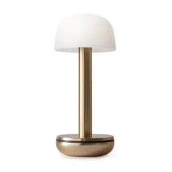 Humble Two Bordslampa, guld/vit