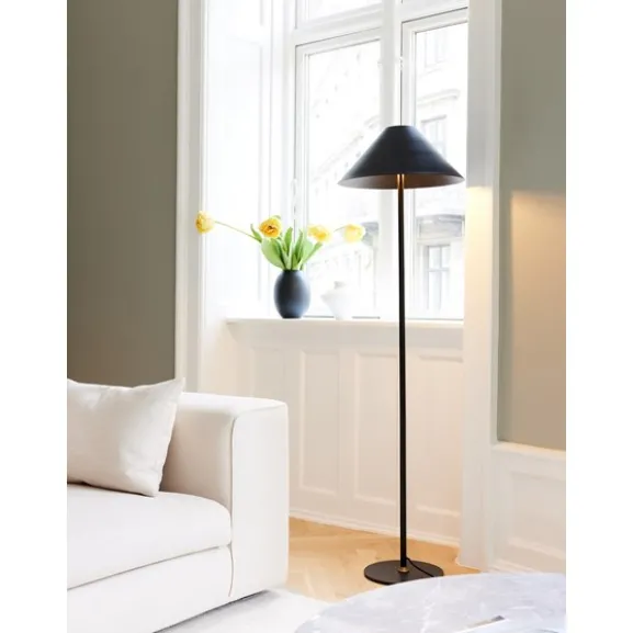 Hygge golvlampa Ø40 Graphit svart