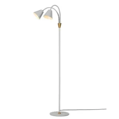 Hygge golvlampa 2-arm, Varm grå