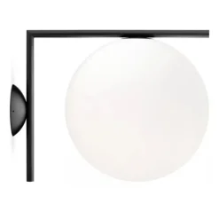 IC Lights C/W1 plafond, mattsvart 30cm