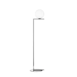 IC Lights F1 golvlampa, krom 135cm