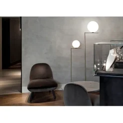 IC Lights F2 golvlampa, mattsvart 185cm