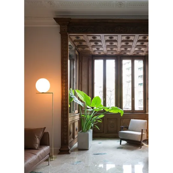 IC Lights F2 golvlampa, mattsvart 185cm