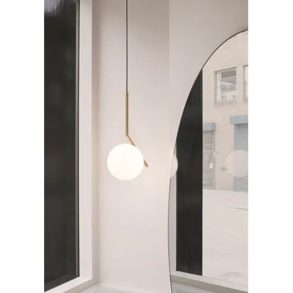 IC Lights S2 taklampa, mässing 30cm