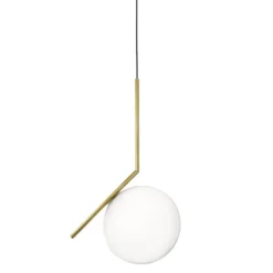 IC Lights S2 taklampa, mässing 30cm
