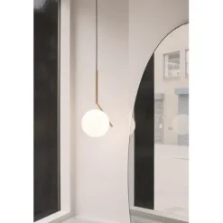 IC Lights S2 taklampa, mässing 30cm