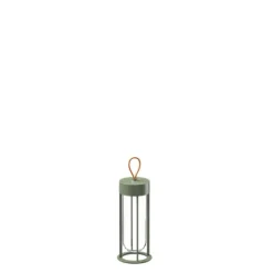 In Vitro unplugged uppladdningsbar bordslampa, Pale green