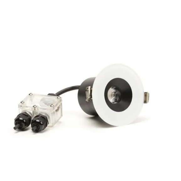Inbyggd takspot 6W LED, vit