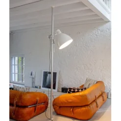 JJ BIG Grip Klämlampa, mattvit
