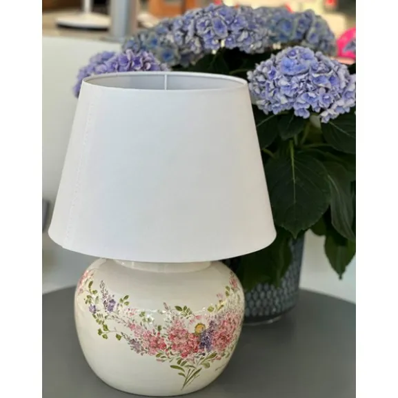 Julie lampfot, porslin