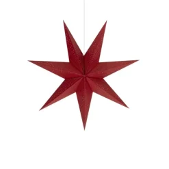 Julstjärna Evelina D60 vinröd