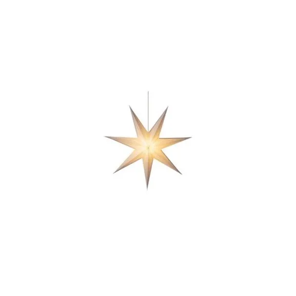 Julstjärna Henriette D75 vit