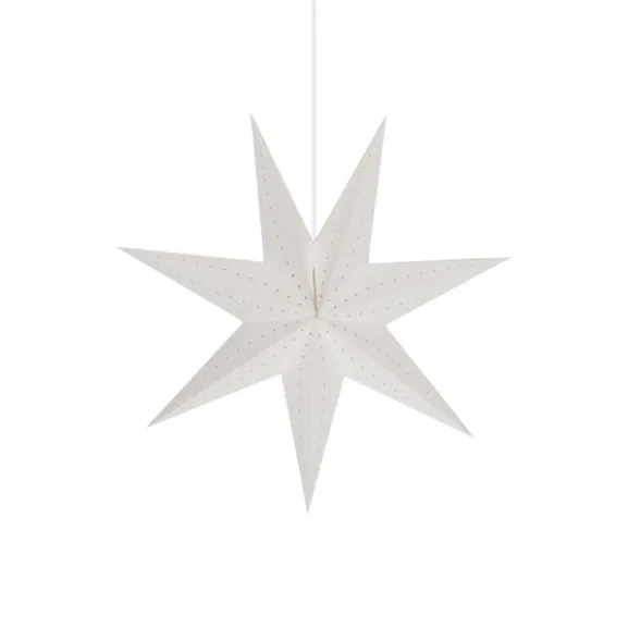 Julstjärna Henriette D45 vit