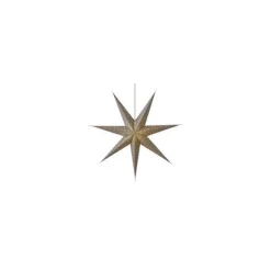 Julstjärna Twiggy D75 glitter silver