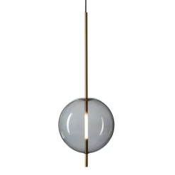 Kandinsky 30 pendel Smoked grey, brass