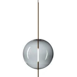 Kandinsky 45 pendel Smoked grey, brass