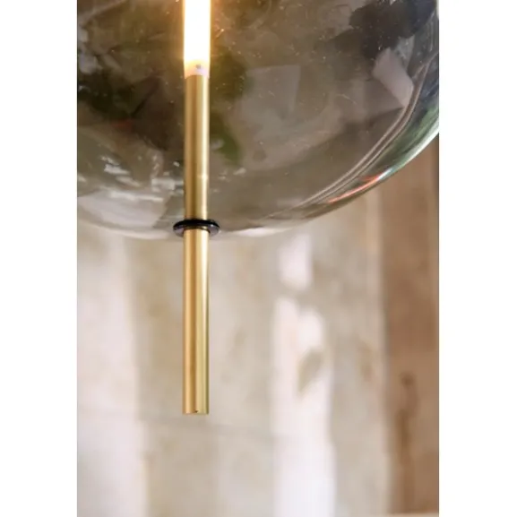 Kandinsky 45 pendel Smoked grey, brass