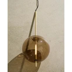 Kandinsky 30 pendel Smoked brown, brass