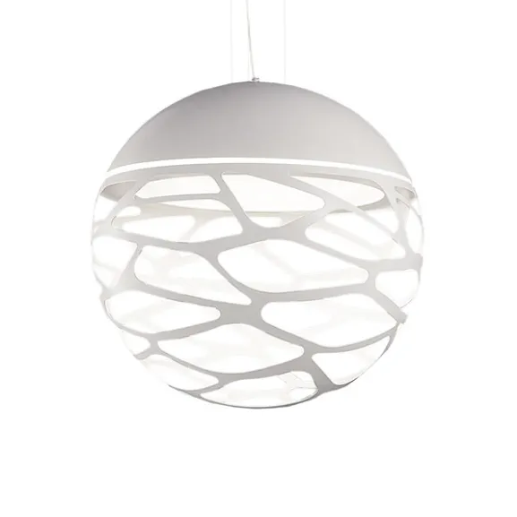Kelly large sphere pendel, vit 80cm