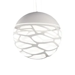 Kelly large sphere pendel, vit 80cm