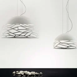 Kelly medium dome pendel, svart 60cm