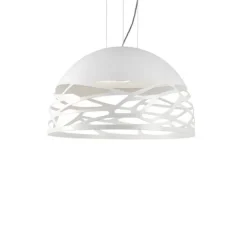 Kelly small dome pendel, vit 50cm