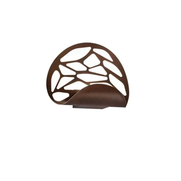 Kelly vägglampa, koppar/brons 25cm