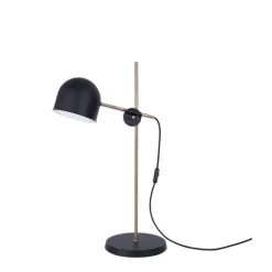 KH#2 bordslampa, mattsvart/råmässing 58cm