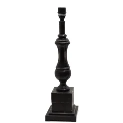 Kingston Lampfot Vintage svart 15,5cm