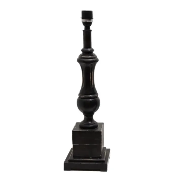 Kingston Lampfot Vintage svart 15,5cm