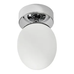 Klasen 1 taklampa, krom/opal