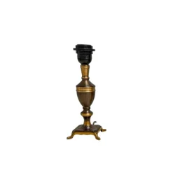 Klassisk Mässing Elegans Lampfot, 26 cm